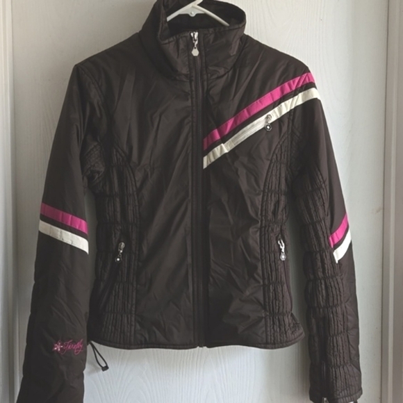 Firefly | Brown Pink Winter/ Ski Jacket - Picture 11 of 11